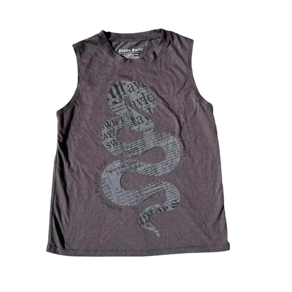 Taylor Swift Reputation Tour 2018 Snake Tank Top … - image 1